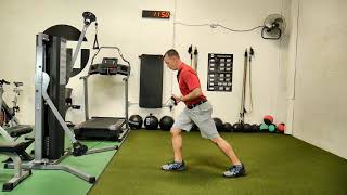 Row  Single Arm Cable Split Stance Ipsilateral [upl. by Racso793]