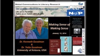 KENNETH GOODMAN and YETTA GOODMAN  Making Sense of Making Sense [upl. by Ilrak]