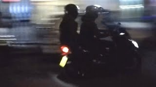 Smash and Grab Moped Thieves drive by Shepards Bush [upl. by Notlehs]