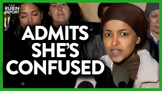 Ilhan Omar Admits She’s Confused by People Not Agreeing with Her on Israel [upl. by Enohpets699]