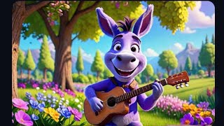 Must See 👀 The Purple Donkey Dance Party  Happy Donkey Song 🐴 [upl. by Manfred]