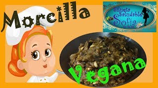 🍆 Morcilla de Verano Morcilla VEGANA 😉 Típica de Murcia [upl. by Nawk]