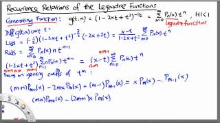 Legendres Polynomial  Recurrence Formularelation in Hindi [upl. by Mingche]