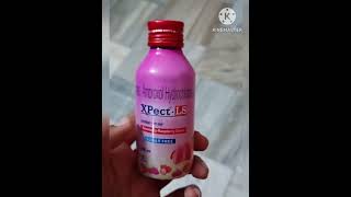 Xpect Ls syrup formula  wet cough syrup uses in Hindi cough syrup medicaleducation sugarfree [upl. by Epul181]