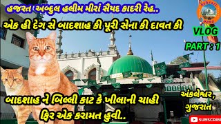 હઝરત અબ્દુલ હલીમ કાદરી રહેમતુલ્લાહીVLOGPART 1 Abdul Halim Qadri Bhandari DatarAnkleshwar [upl. by Aneda]