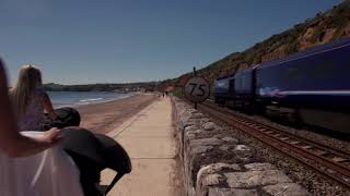 Dawlish Beach red Rock [upl. by Arst]