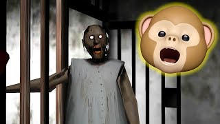 GRANNY LOCKED ME IN JAIL Horror Game [upl. by Benita]