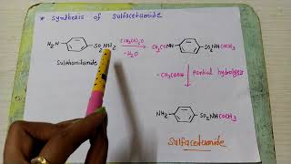 Synthesis of sulfacetamide [upl. by Kwabena324]