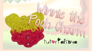 Winnie the Pooh Rainbow Loom Charm Tutorial [upl. by Asusej]