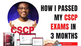 How I Prepared and Passed the CSCP Exam in Just 3 Months 2022 [upl. by Ahsoek415]