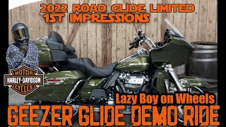 2022 Road Glide Limited Test Ride amp First Impressions [upl. by Ardnuat]