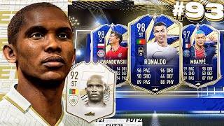 TEAM OF THE YEAR PACK OPENING  ETOOS EXCELLENCE 93 FIFA 21 [upl. by Sucramad660]