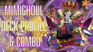 YUGIOH TCG EXCLUSIVE MimiGhoul Deck Profile  1 Card Combo SUPER SPICY amp FUN [upl. by Borroff]