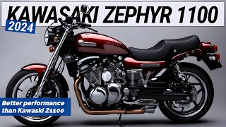 2024 NEW KAWASAKI ZEPHYR 1100 UNVEILED Better performance than Z1100 New Upgrade [upl. by Eveleen]