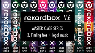 Rekordbox 6  Part 3 Finding FREE music  Complete beginners tutorial Masterclass [upl. by Lev899]