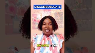 DISCOMBOBULATE englishteacher vocabulary learnenglish pronunciation discombobulate [upl. by Marie-Jeanne]