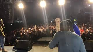 Larruso x Stonebwoy Perform Yet To Be Release Chune quotKilly Killy Remix quot At ATU 1GAD BossItUp [upl. by Niela]