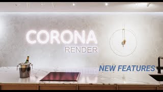 Corona Render 12  New Features [upl. by Ertnom]