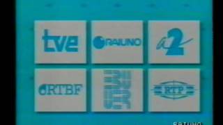 Sigla Eurovisione da quotGiochi Senza Frontierequot  RaiUno  1988 [upl. by Oalsinatse]