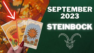 Steinbock ♑️  Monatshoroskop  September 2023 [upl. by Gault769]