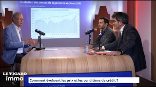 Immobilier  comment évoluent les prix et les conditions de crédit [upl. by Enaed]