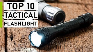 Top 10 Best Tactical Flashlights [upl. by Araid144]