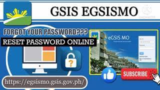 GSIS Password Reset Guide StepbyStep Tutorial  Quick and Simple Solutions [upl. by Ellekcir]