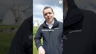 Douglas Ross asked at the Kelpies Have you backed the wrong horse [upl. by Engracia]