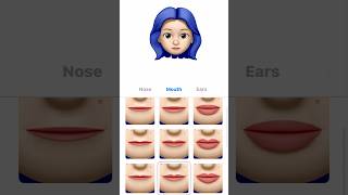 Making Coraline as a Memoji memoji shorts halloween coraline 🪡🧵 [upl. by Nixon]