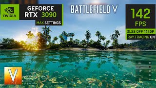 BATTLEFIELD 5 CONQUEST  NVIDIA GEFORCE RTX 3090 24GB  2K DLSS OFF RAY TRACING ON [upl. by Alleynad]