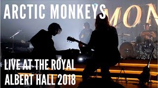 Arctic Monkeys Live From the Front Row at the Royal Albert Hall 2018 4K [upl. by Whitson863]