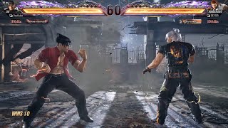 Tekken 8  Jin Vs Hwoarang Craziest Rivalry Match Youll Ever See [upl. by Arramahs]