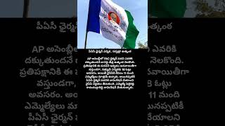 YSR CongressElection of PAC chairman [upl. by Caiaphas]