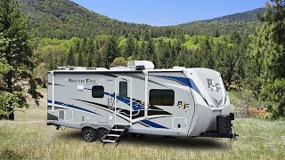 Quick Tour of the New Arctic Fox North Fork 25R Travel Trailer [upl. by Agnola]