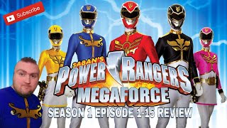 Power Rangers Megaforce Season 1 Episode 115 Review [upl. by Ginnifer]