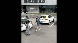 Poetic justice unfolds in a parking lot altercation [upl. by Aivon397]