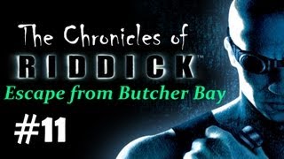 quotThe Chronicles of Riddick  Escape from Butcher Bayquot walkthrough checkpoint 10  Dark Tunnels [upl. by Vince886]