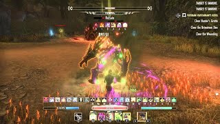 ESO Vateshran Hollows Arcanist New PB High Score 302k [upl. by Maidy837]