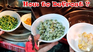 How To Defrost In Morphy Richards Microwave  Defrost In Microwave  How to Defrost  Super Shivani [upl. by Cristy]