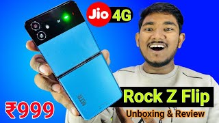 MTR Z Flip Phone Unboxing amp Review🥰  Flip Z Phone  MTR Z Flip Features [upl. by Tomkins]