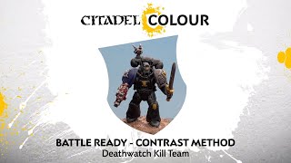 How to Paint Deathwatch Kill Team – Contrast Method [upl. by Isaacs]