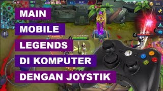 Mobile Legend di PC dengan Joytick Gamepad Xbox 360  Hero Change [upl. by Ayahc]