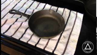 How to Strip Restore and Season Lodge Cast Iron Cookware [upl. by Fidelis418]