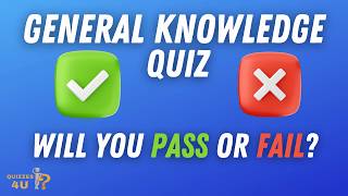 Can You Pass This Knowledge Quiz ✔ Best Ultimate Mega Trivia Quiz [upl. by Magda169]