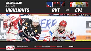 Game Highlights Spieltag 20 Ravensburg Towerstars vs EV Landshut [upl. by Sturrock595]