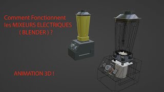 Comment Fonctionne un MIXEUR Electrique BLENDER [upl. by Cherri932]