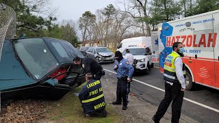 Patient Trapped in a Vehicle Extricated by Lakewood First Aid 04162021 [upl. by Coshow570]