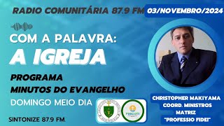 Com a Palavra A Igreja Christopher Makiyama Coord Ministros Matriz Profesio Fidei [upl. by Idalia]