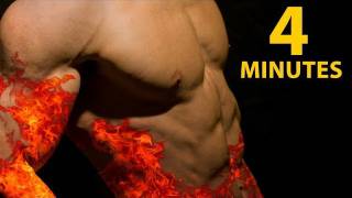 4 Minutes of HELL  Evil but good Fat Burning Workout [upl. by Spillar]