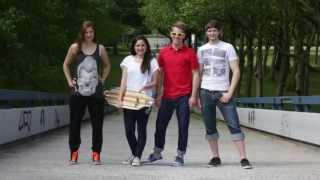 Tchibo Kollegen testen F2 Longboard [upl. by Brabazon]